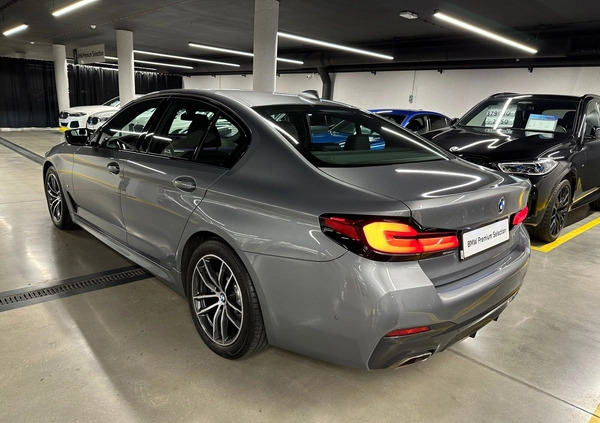BMW Seria 5 cena 214900 przebieg: 33770, rok produkcji 2023 z Szczuczyn małe 704